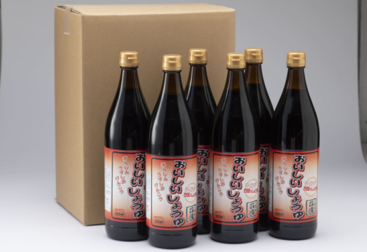 おいしいしょうゆ（大ビン）お徳用（1～6本）